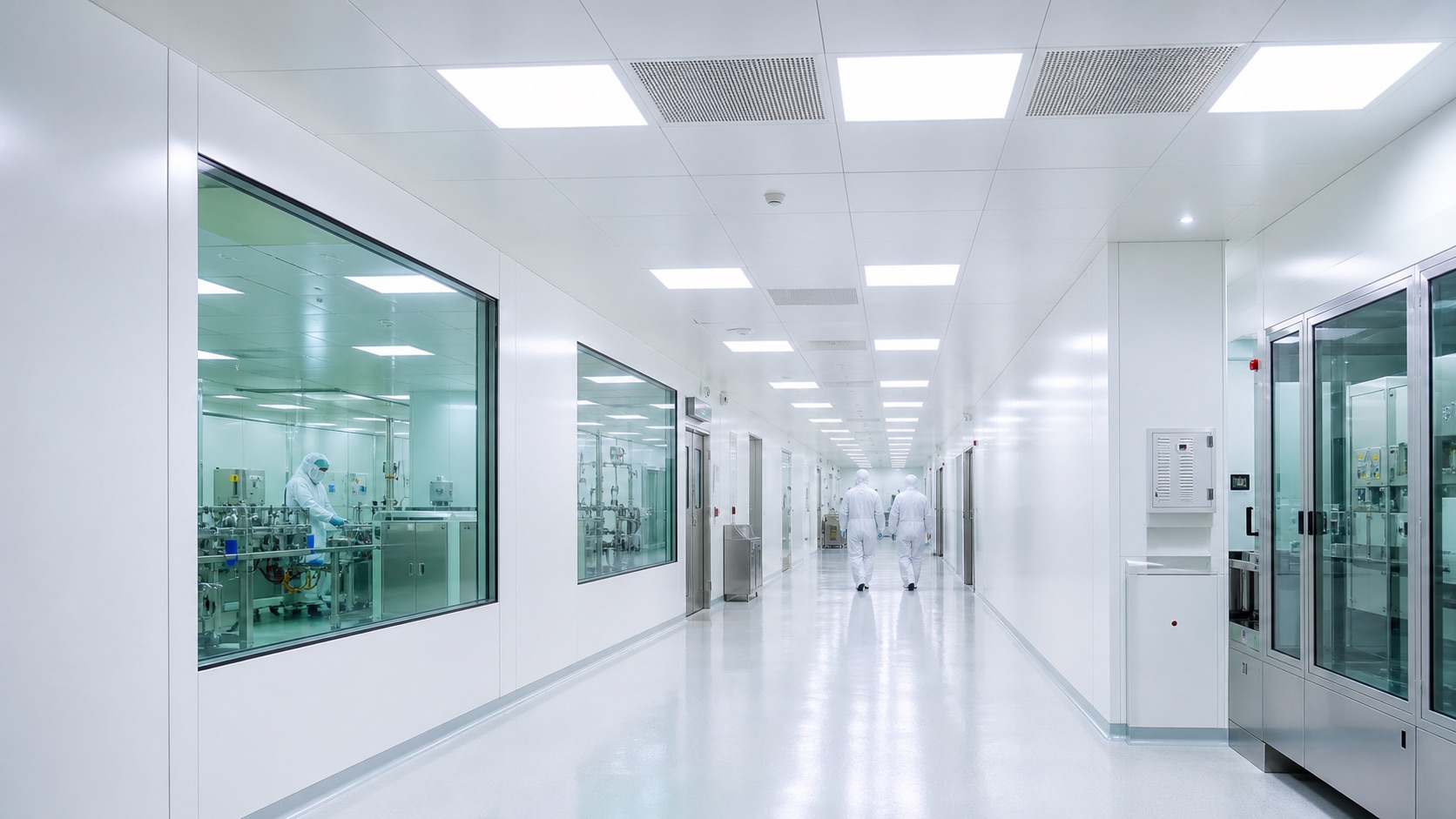 Cleanroom Lighting: ออกแบบแสงสว่างห้องคลีนรูมและห้องแล็บให้ปลอดฝุ่น