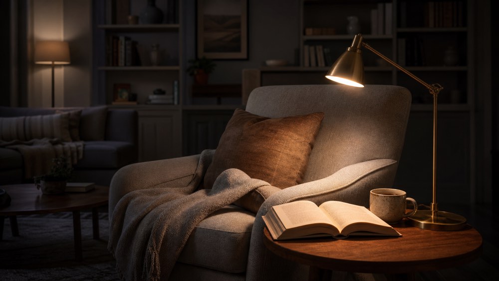 ตัวอย่าง Task Lighting โคมอ่านหนังสือสำหรับออกแบบแสงในบ้าน