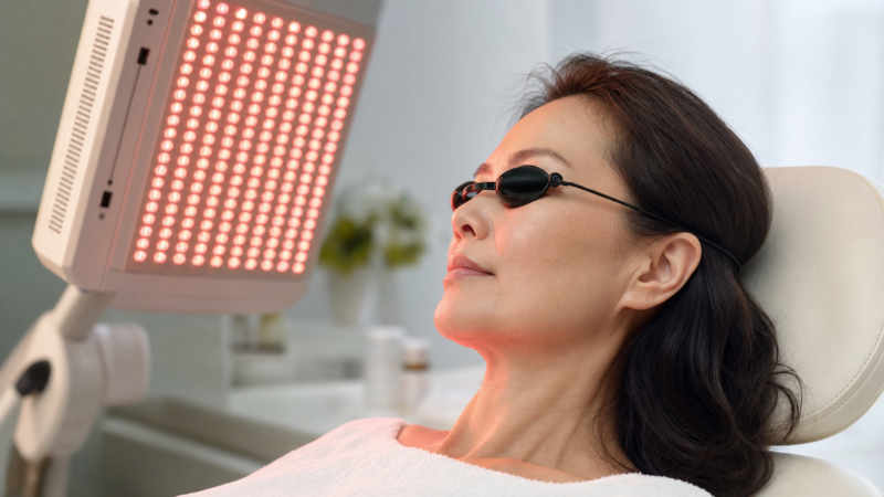 แสงสีช่วยลดผิวหย่อนคล้อยได้ไหม? Red Light Therapy กับคอลลาเจน